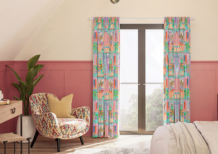 Chatelaine, Perfectly Peach - Made To Measure Curtains - Image 3